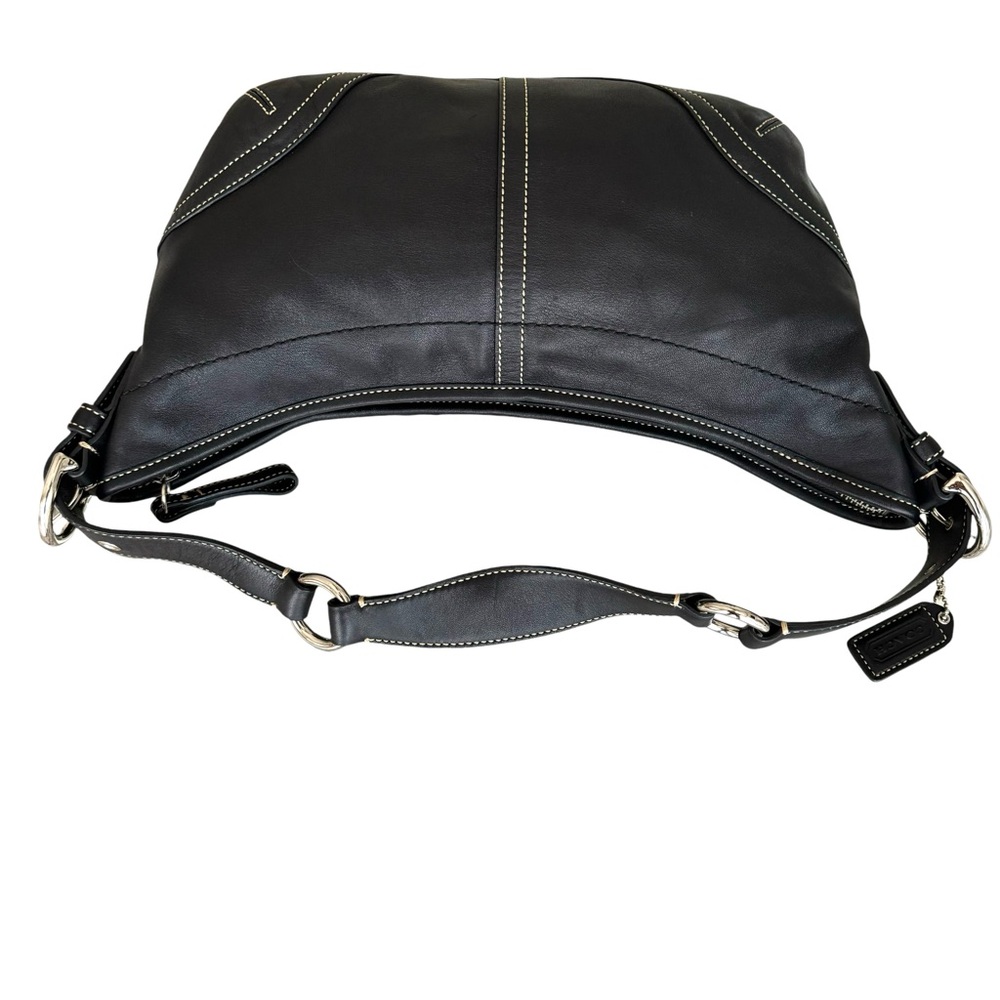 🆕 Coach Vintage Soho Leather Shoulder Bag Black - Picture 15 of 17